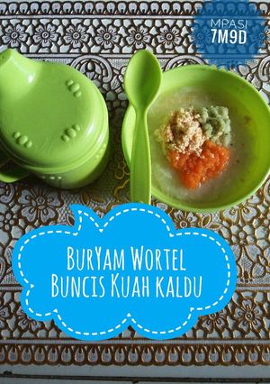Foto resep Buryam 4* -MPASI