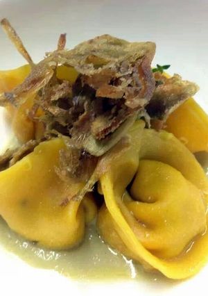 A picture of Fresh pasta for ravioli.
