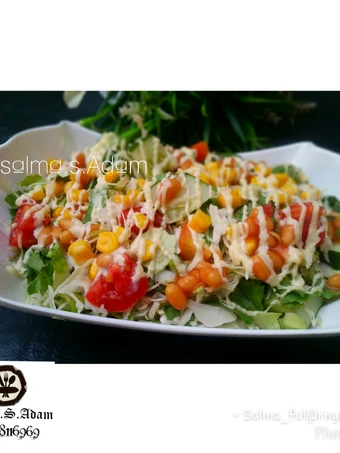 Easy Steps to Make Recipe My simple salad by Salma.s.aadam that is So Delicious, Delicious}