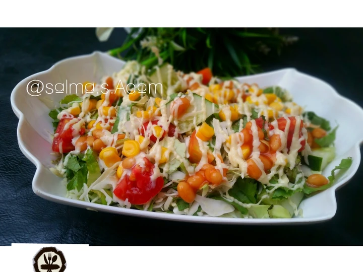 Easy Steps to Make Recipe My simple salad by Salma.s.aadam that is So Delicious, Delicious}