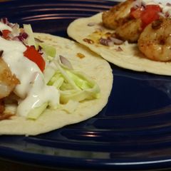 A picture of Shrimp Tacos.