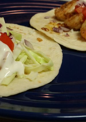 A picture of Shrimp Tacos.