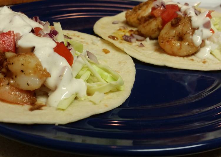 Easiest Way to Prepare Speedy Shrimp Tacos