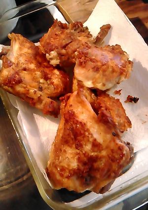 A picture of Fried chicken.