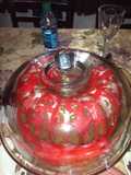 Lemon Red Velvet Marble Pound Cake