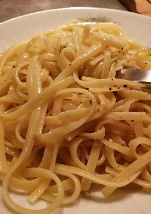 Une photo de Linguini à l'ail & huile d'olive
