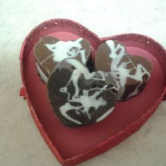 Valentines chocolates A picture of Valentines chocolates.