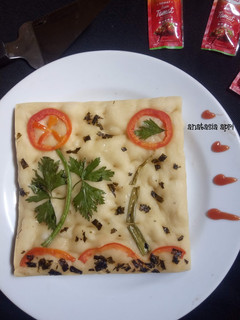 Foto resep Focaccia Garden (no mixer,no ulen)