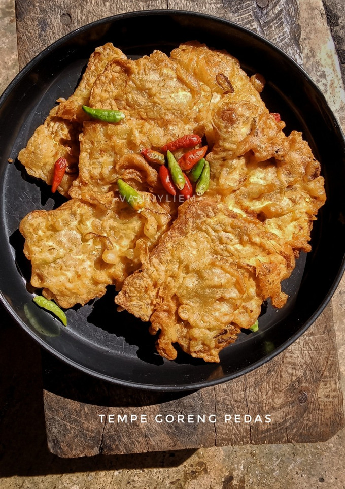 Foto resep Tempe Goreng Pedas