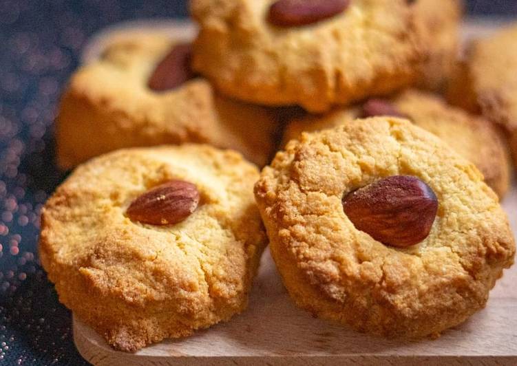 Recette Des Biscuits aux amandes sans gluten