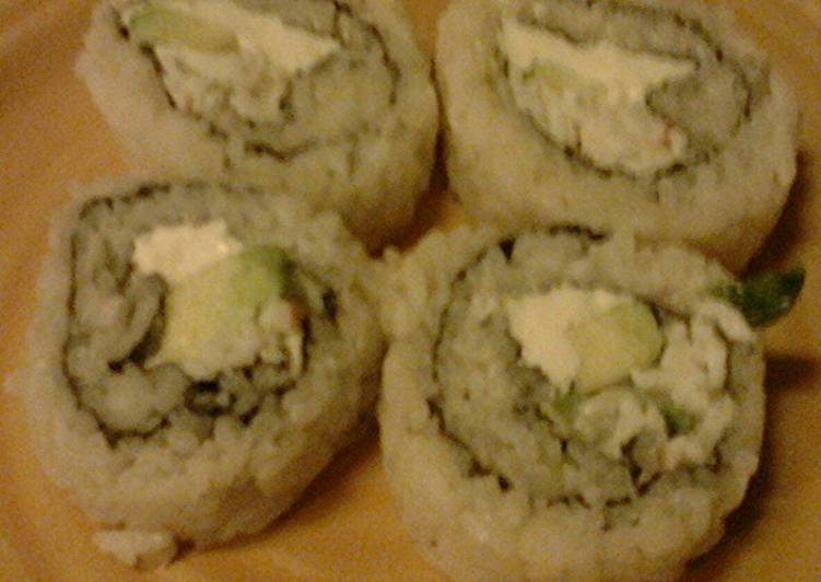 Steps to Make Homemade Sheree&#39;s Homemade Sushi