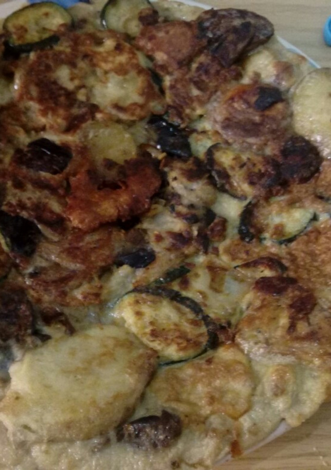 Una foto de Tortilla de verdura