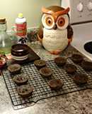 Chocolate Pudding Brownie Bites