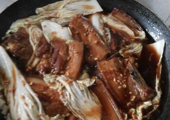 Steps to Make Homemade Liempo tim (Chinese style of Pata Tim)
