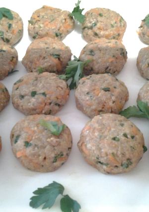 A picture of My Aussie Rissoles.