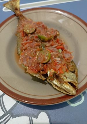 Foto resep Trakulu Goreng Sambel Pecak