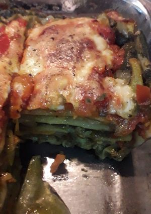 Una foto de Lasagna de Mix de Verduritas