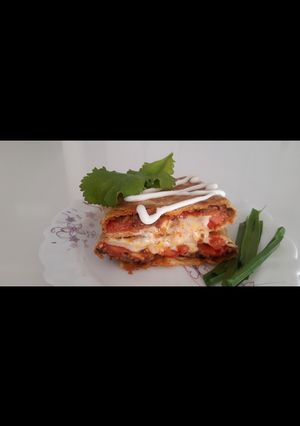 عکسی از دستور یک صبحانه لذیذ 🌯