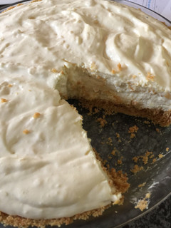 A picture of Cream Cheese And Pineapple Fridge Tart.