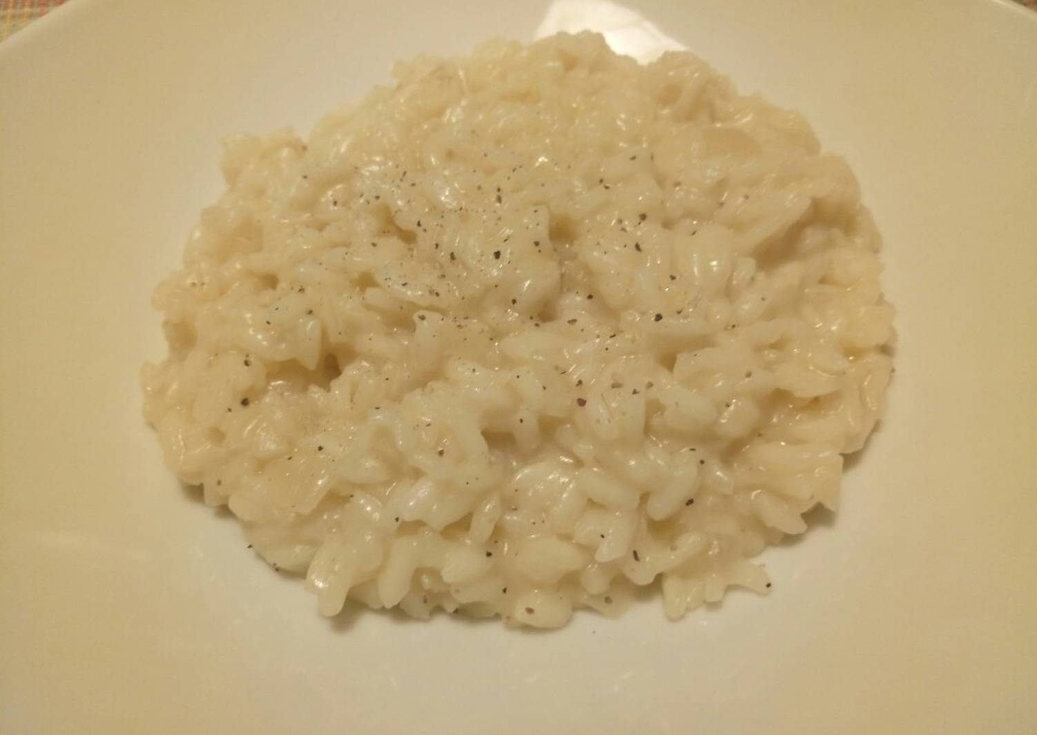 Risotto Cacio e Pepe Recipe by Miss Fluffy's Cooking - Cookpad