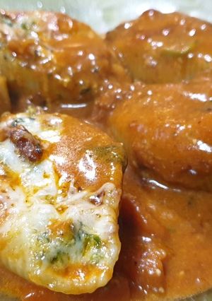 Una foto de Conchiglioni ripieni (fideos rellenos)