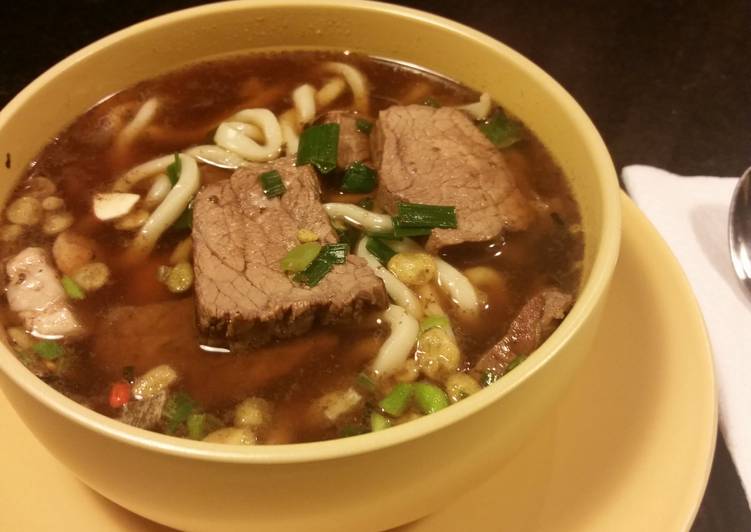 Steps to Make Any-night-of-the-week Beef Udon Soup