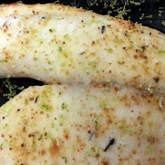 A picture of Baked Citrus Tilapia.