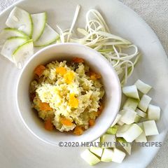 A picture of Bottle Gourd Halwa.