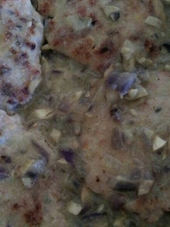 Una foto de Filetes rusos en salsa de champiñones