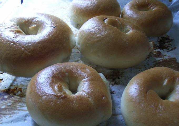 Easiest Way to Prepare Award-winning Chewy Bagels in 90 Minutes