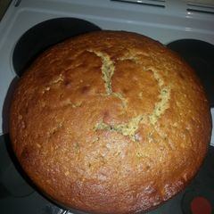 A picture of Fiona's mincemeat cake.