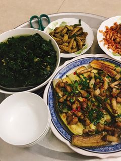 Hình của món Cà Tím Mỡ Hành.