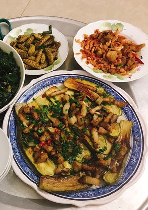 Hình của món Cà Tím Mỡ Hành.
