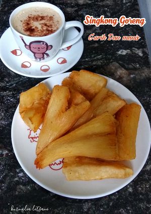 Foto resep Singkong goreng gurih Dan manis