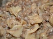 A picture of hamburger stroganoff