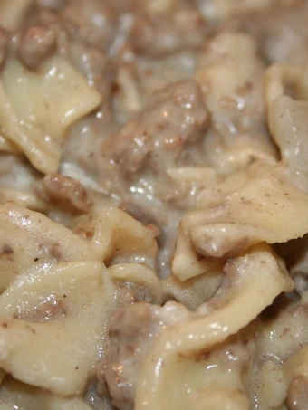 Simple Way Make Recipe Hamburger Stroganoff that is So Delicious, Can Spoil the Tongue}
