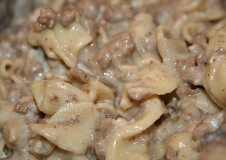 Easiest Way to Make Homemade Hamburger Stroganoff