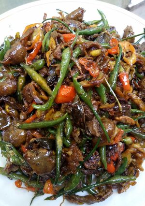 Foto resep Oseng Usus Lombok Ijo