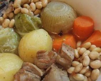 Easy Serving Recipe Pot au Feu with Pancetta and Chunky Vegetables Practical Delicious