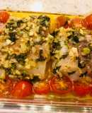 Cherry Tomato Baked Cod