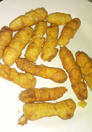 Una foto de Tequeños caseros