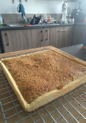Une photo de Tarte noix de macadamia