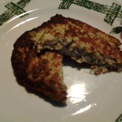 A picture of Salmon Patties (croquette style).