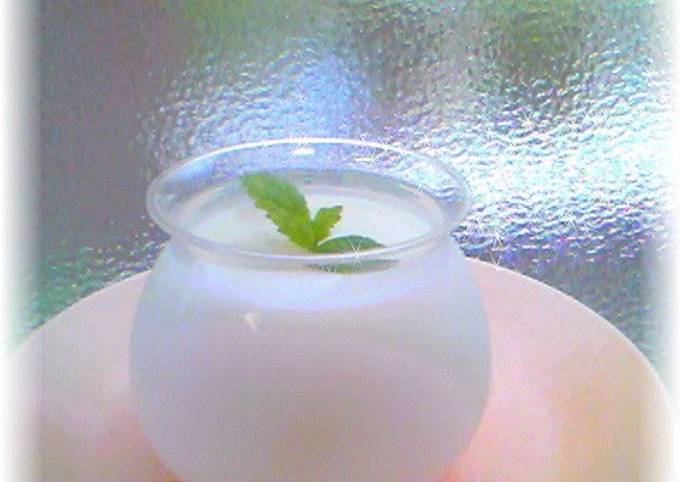 Recipe of Eric Ripert Melt-in-Your-Mouth Almond Tofu