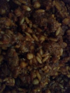 A picture of Sharba (spicy lamb stew).