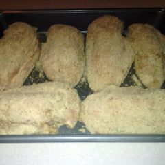 A picture of Poor Man's Chicken Cordon Bleu.