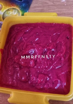 Foto resep Bubur sumsum buah naga (mpasi 9+)