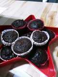 Dark Chocolate Espresso Banana Muffins