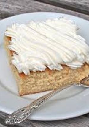 Una foto de Receta de Torta de tres leches Fácil