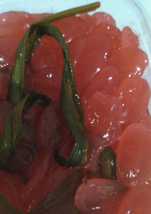 Foto resep Manisan kolang Kaling merah
